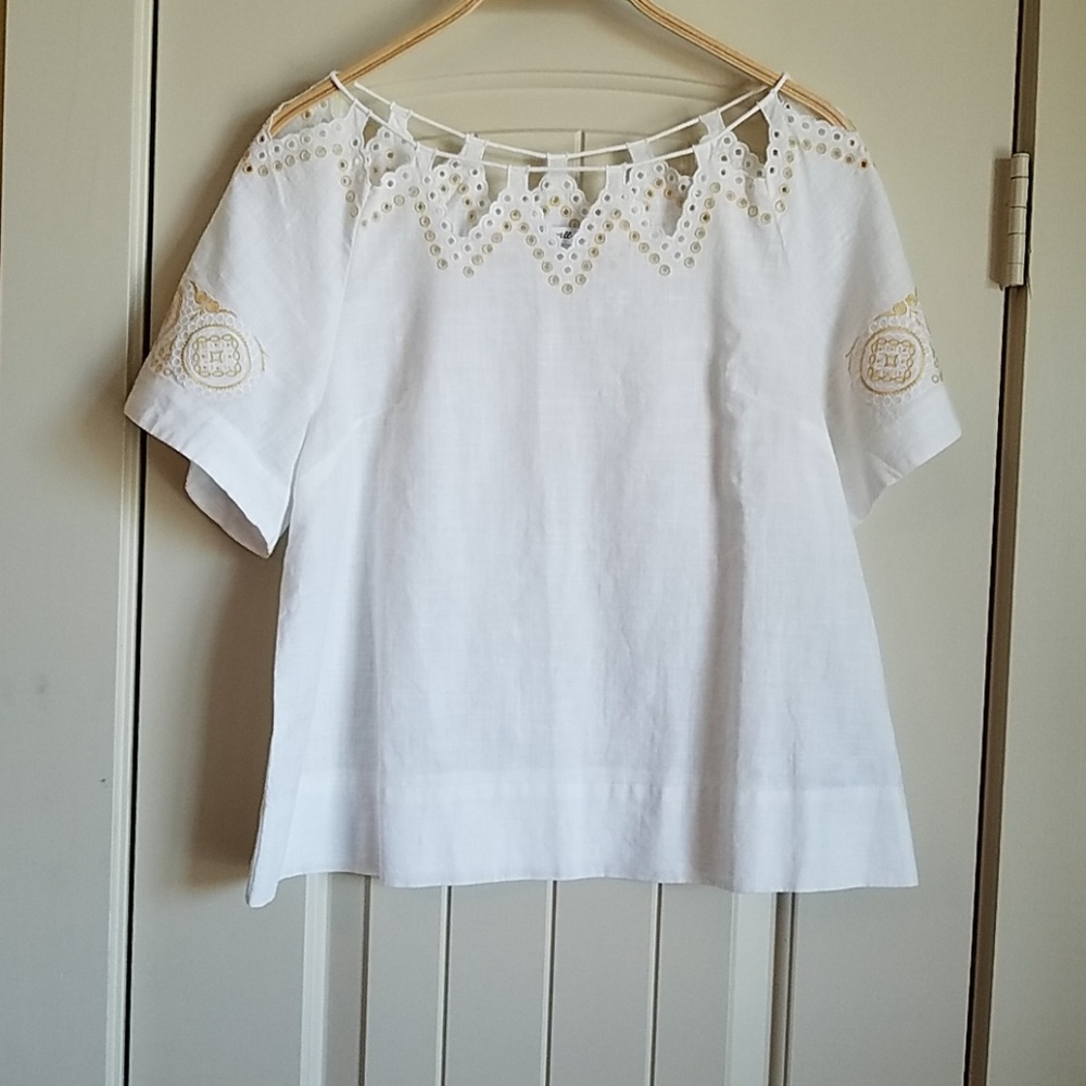 Madewell cotton top size s